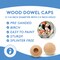 Wood Dowel Caps Assorted Sizes, For Crafts and DIY | Woodpeckers